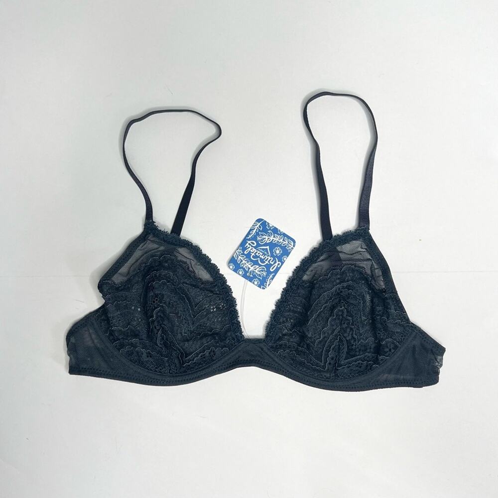 Intimately Free People Lace Bralette Storm